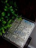 Jellyfish Shimmer Dominoes Set