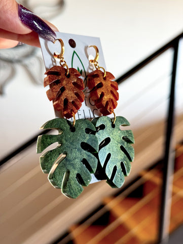 money tree earrings Money Tree Dangle Earrings – Jadeari Handmade