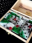 Lady Bug Garden Dominoes Set