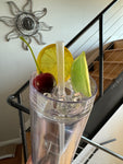 Summer Fruit Clear Tumbler