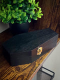 Serial Killer Horror Dominoes Set in Coffin Storage Box