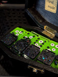 Monster Eyeballs Dominoes Set in Coffin Storage Box