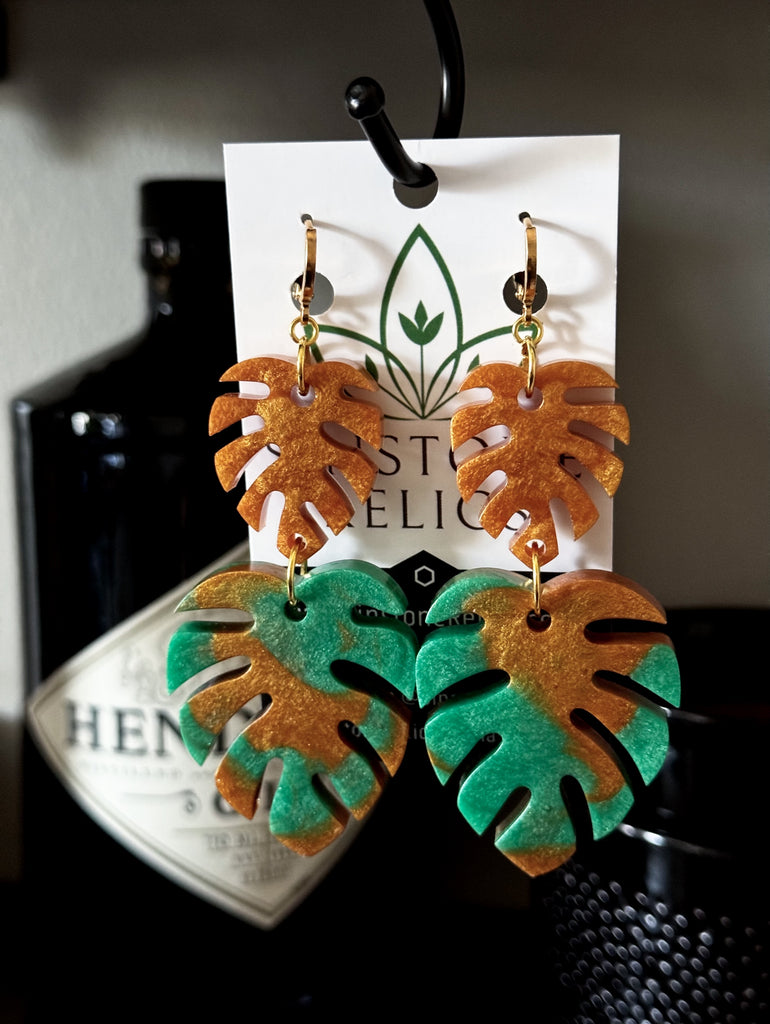 money tree earrings Money Tree Dangle Earrings – Jadeari Handmade