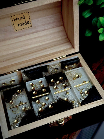 Midnight Sky Dominoes Set