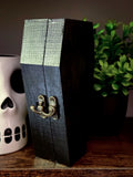Spooky Skeletons Dominoes Set in Coffin Storage Box