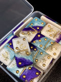 Aquarius Moon Dominoes Set