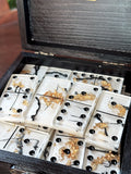 White Tie Dominoes Set