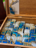 Ocean Breeze Dominoes Set