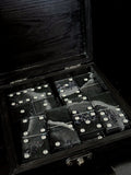 Midnight Onyx Dominoes Set