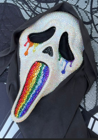 Rainbow Ghostface Scream Mask