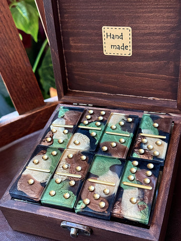 Army Camo Dominoes Set