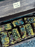 Vintage Apothecary Dominoes Set