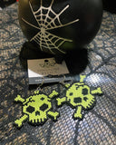 Beaded Skull N Crossbones